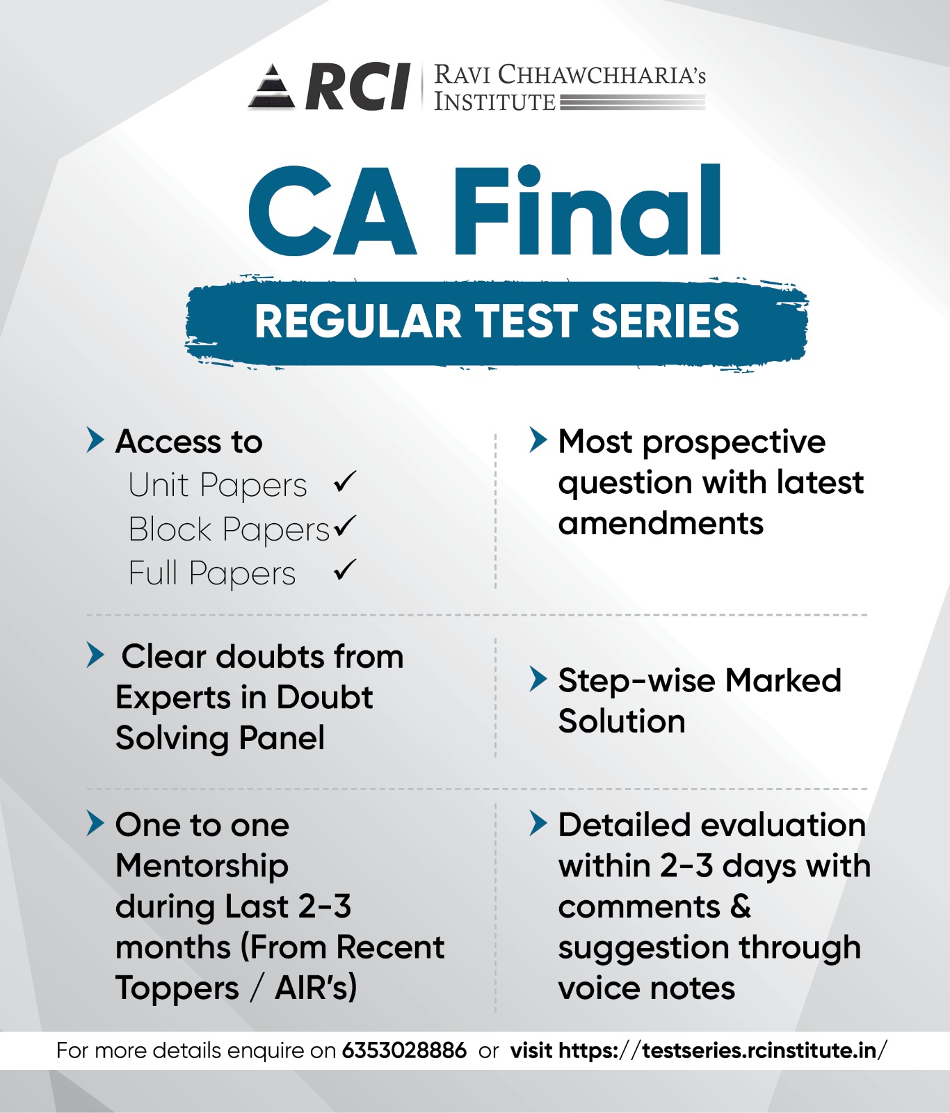 MS26 CA Final Regular Test Series (For May 2026 & Onwards)